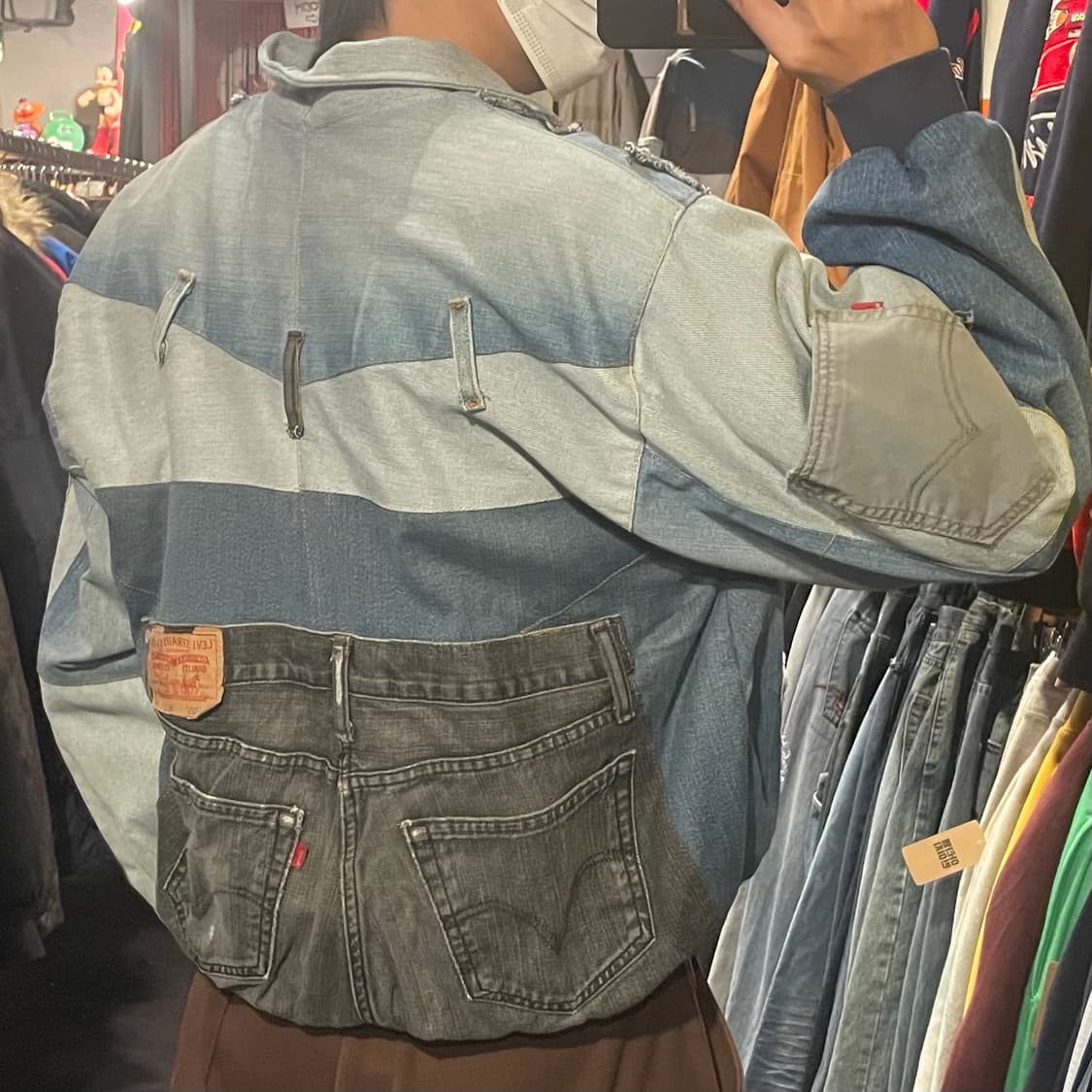 [IM] 리바이스 리메이크 데님 카라 자켓 상품이미지5