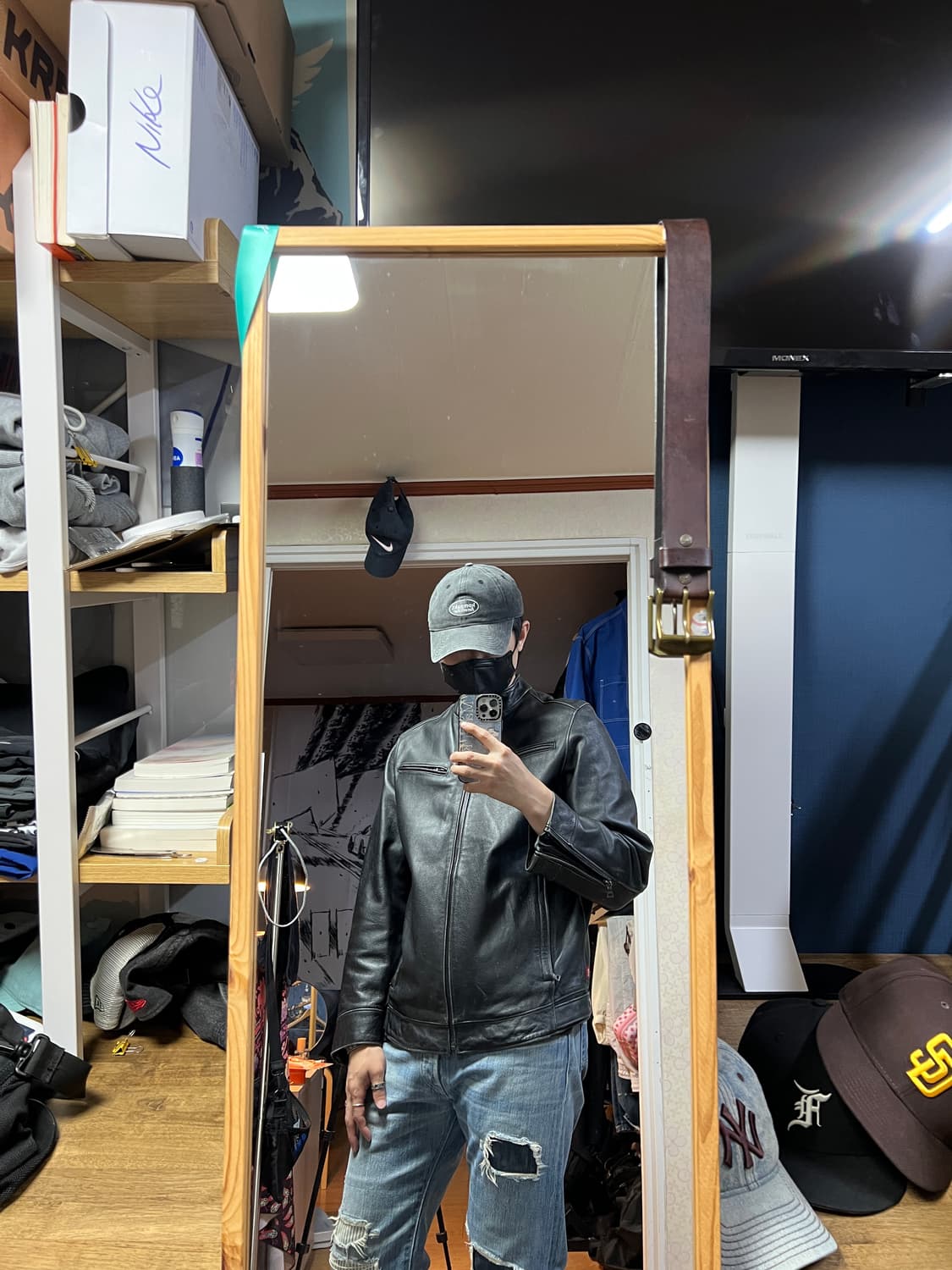 리바이스 LEVIS 레드탭 가죽자켓 L / 100 상품이미지1