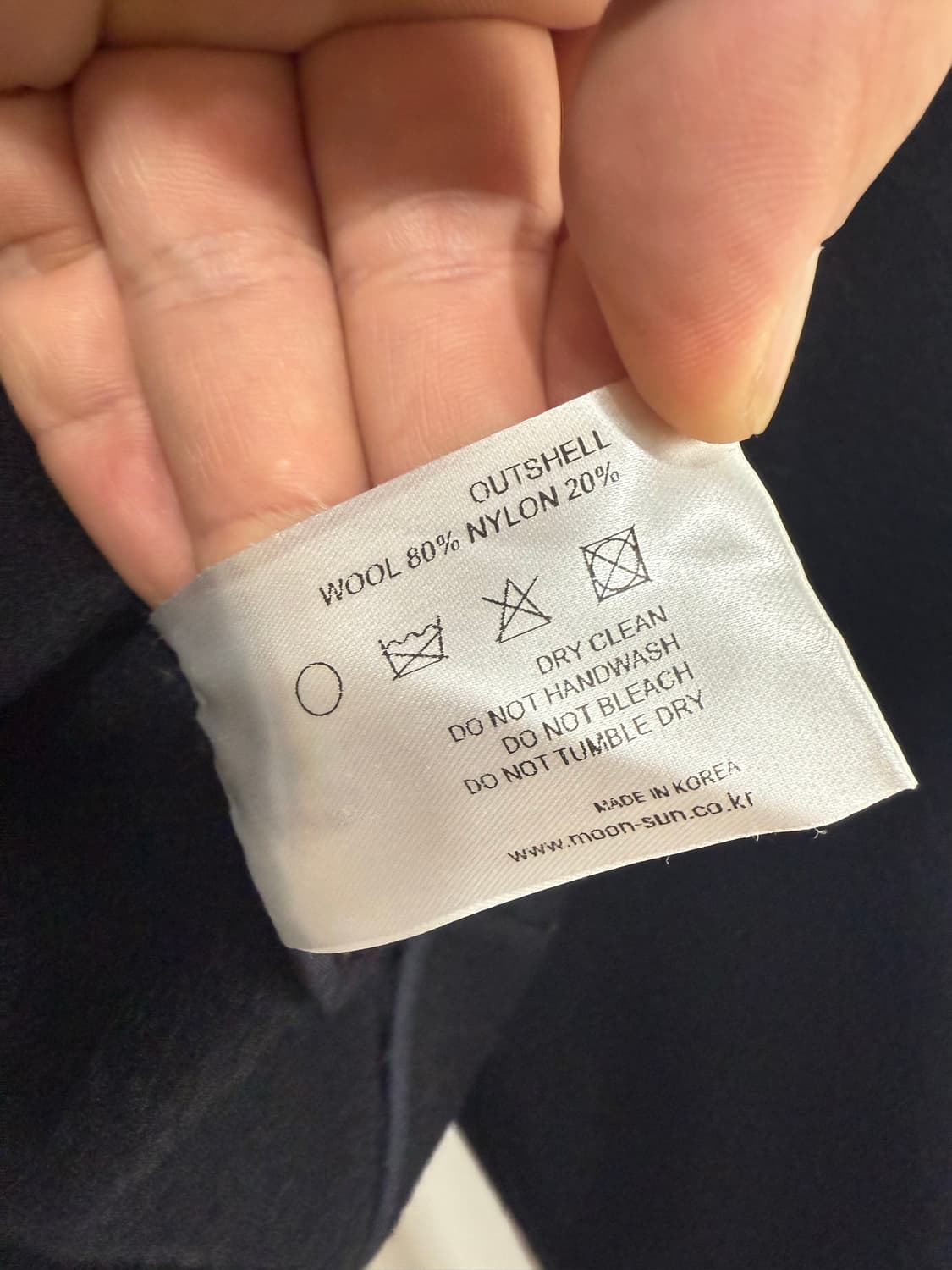 문선 MOONSUN 울 브이넥 블라우스 free 상품이미지8