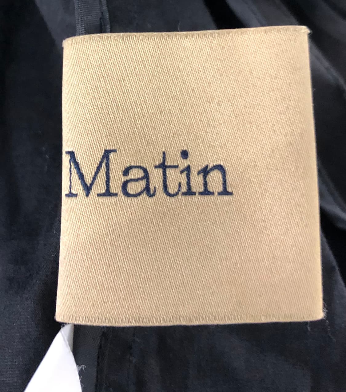 마뗑킴 코팅 바람막이 자켓 F 블랙 상품이미지4