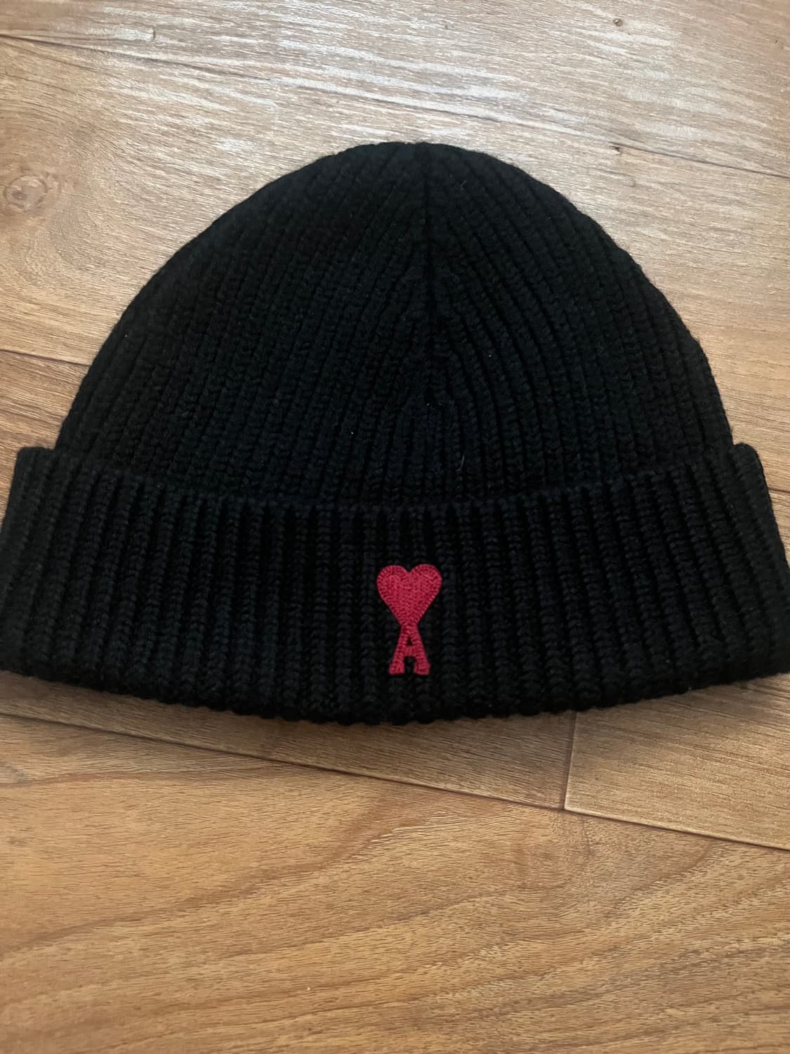 아미 하트 로고 블랙 비니 상품이미지1