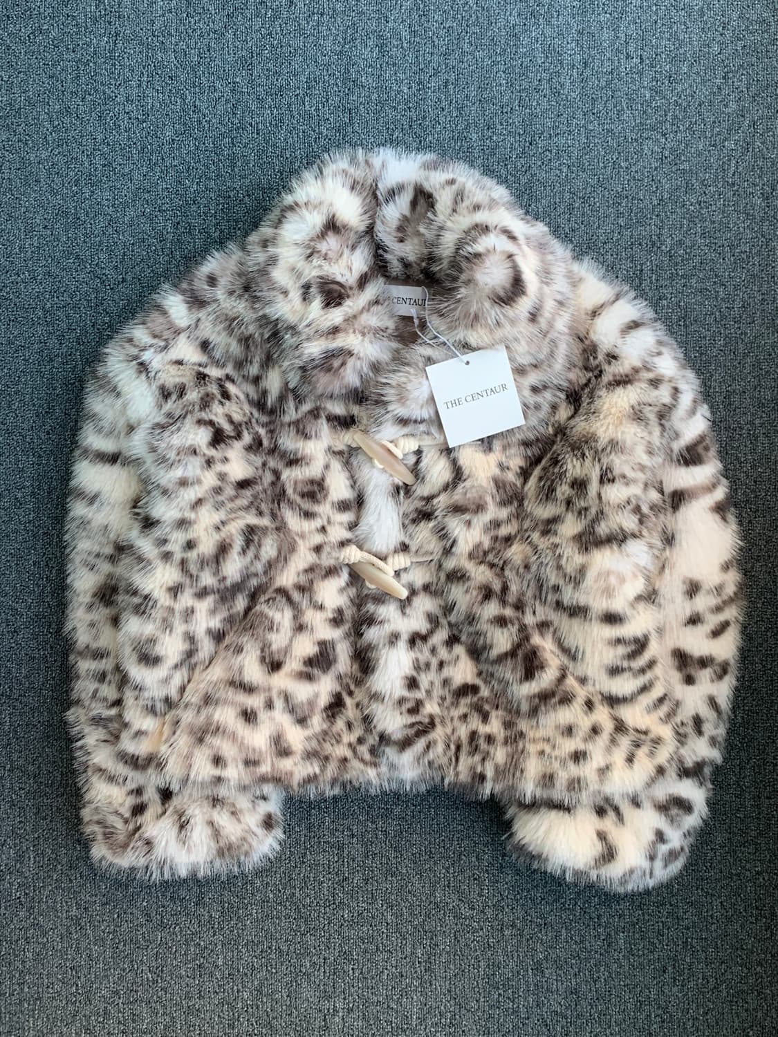 [개인 소장] 더 센토르 레오파드 토글 퍼 자켓 상품이미지3