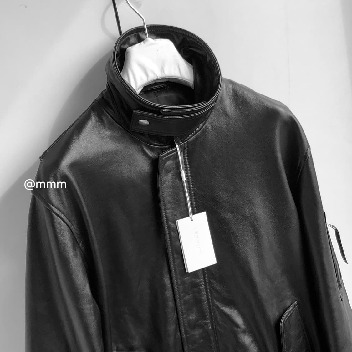 헬무트랭/변형 레더 자켓 상품이미지5