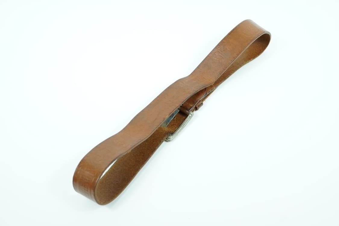 히스테릭글래머 빈티지 가죽 벨트 브라운 상품이미지2