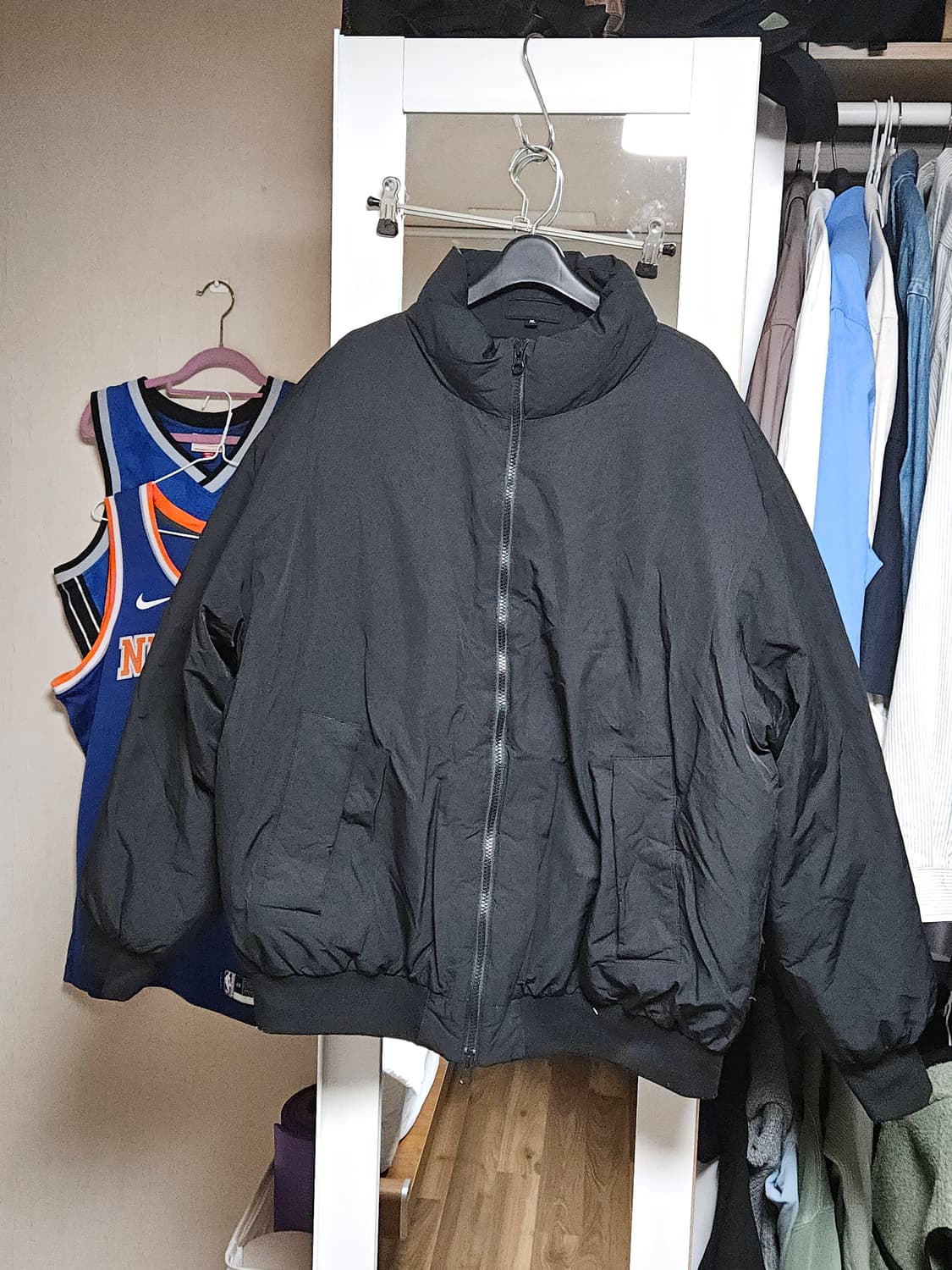 한섬eql) 블랙 패딩 XL 상품이미지1