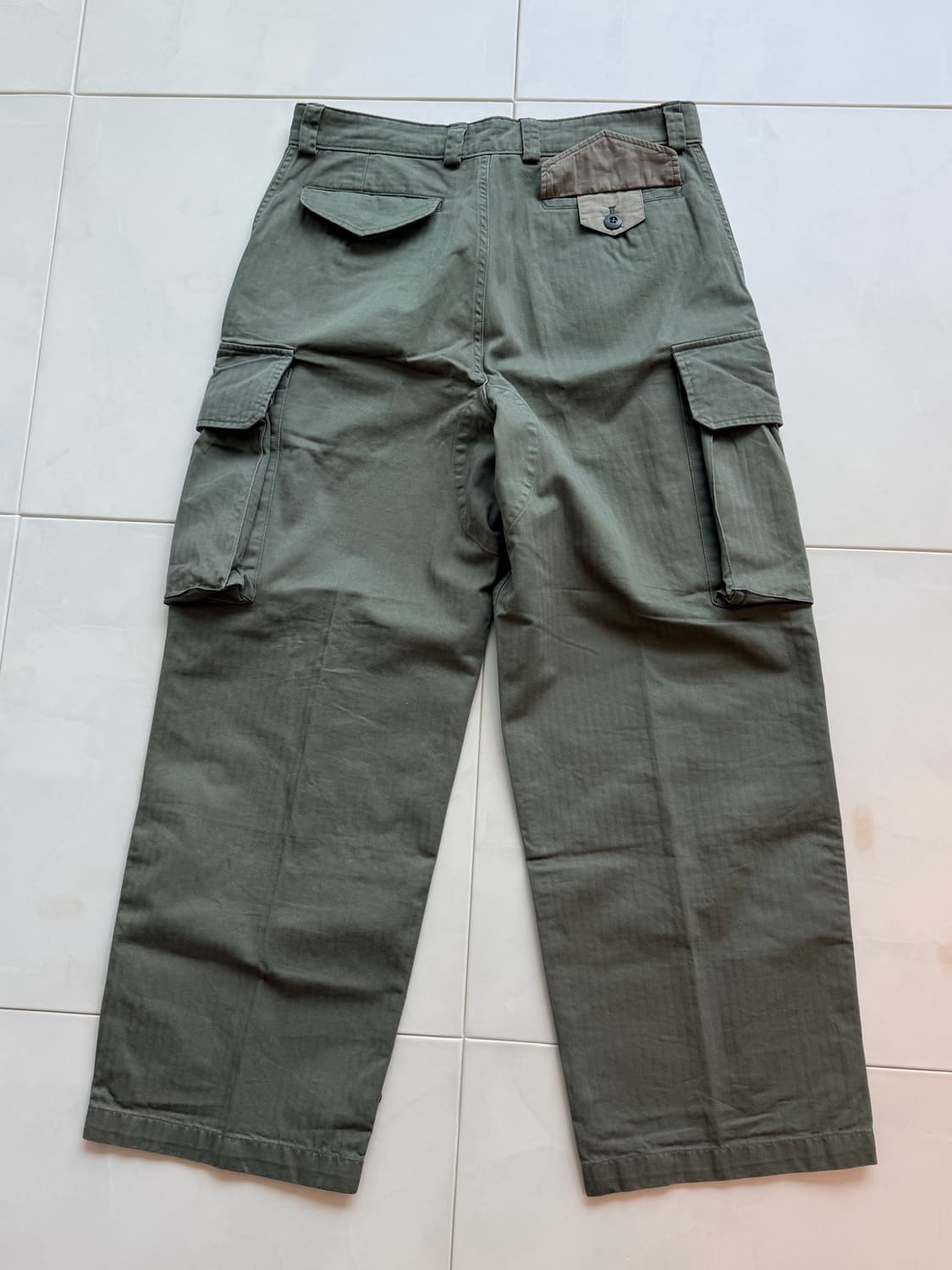 스테디에브리웨어 SEW M47 HBT 밀리터리 카고팬츠 2시이즈 상품이미지6