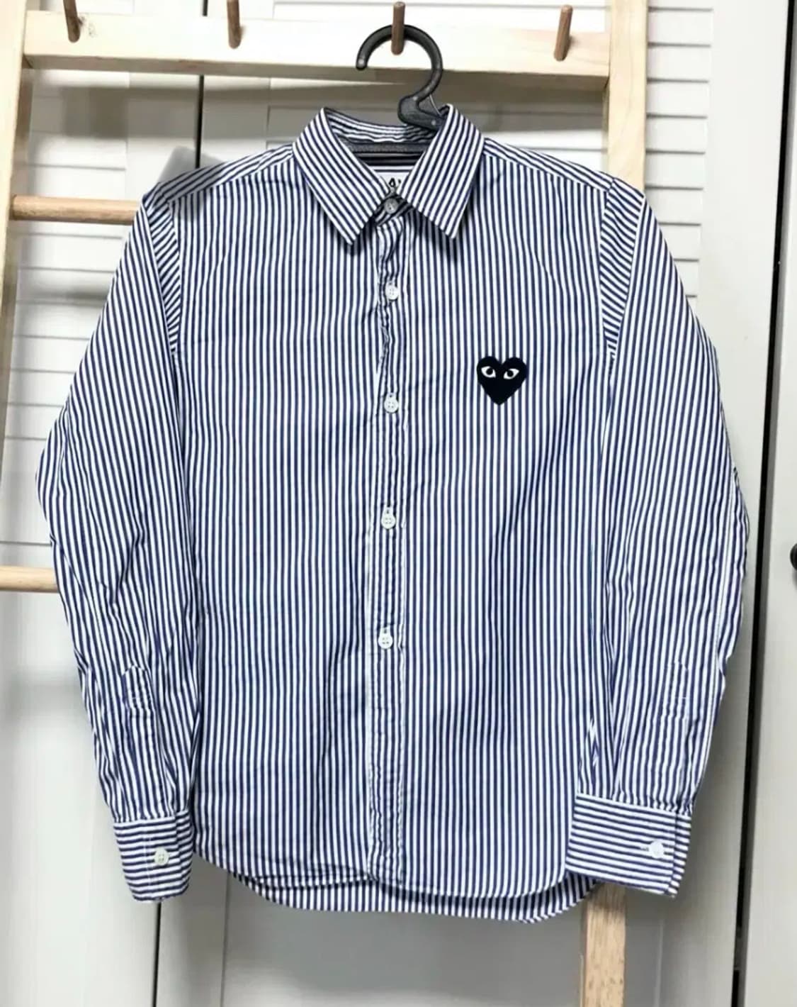 꼼데가르송 셔츠 여성용 상태굿 스트라이프 상품이미지1