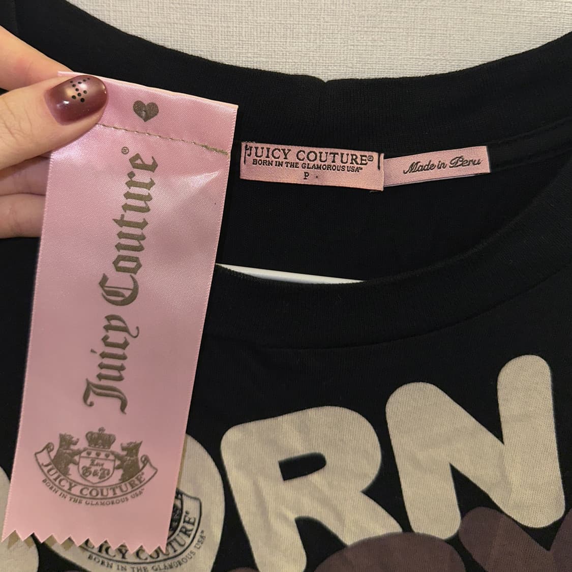 쥬시꾸뛰르 반팔 티셔츠 상품이미지2