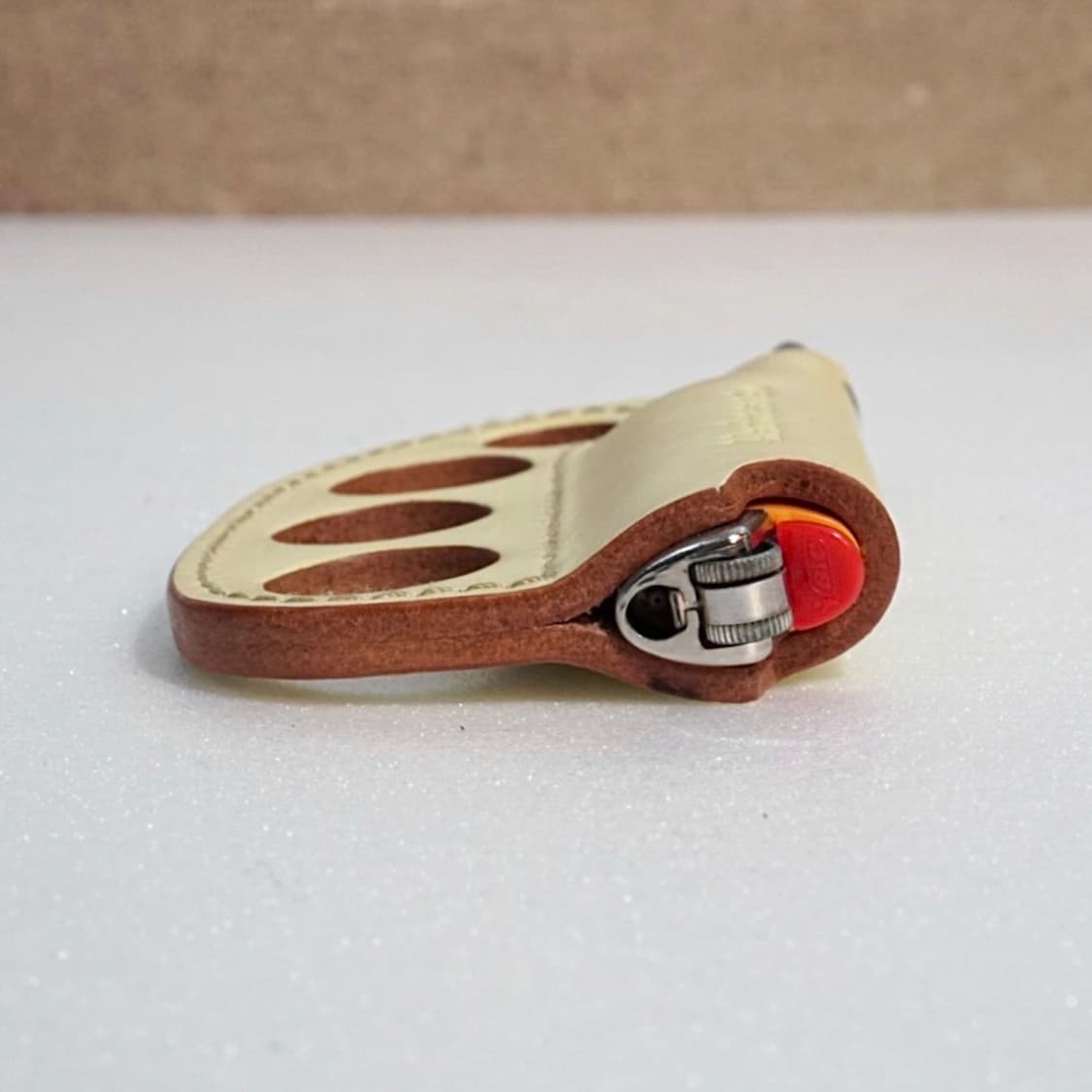 블랙민즈 너클 레더 라이터 키링 상품이미지5