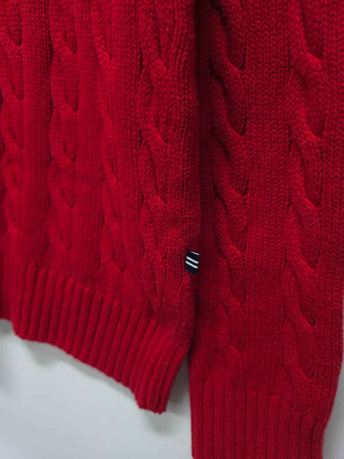 노티카(NAUTICA) Cotton100% 케이블 니트 (여성M) 상품이미지8