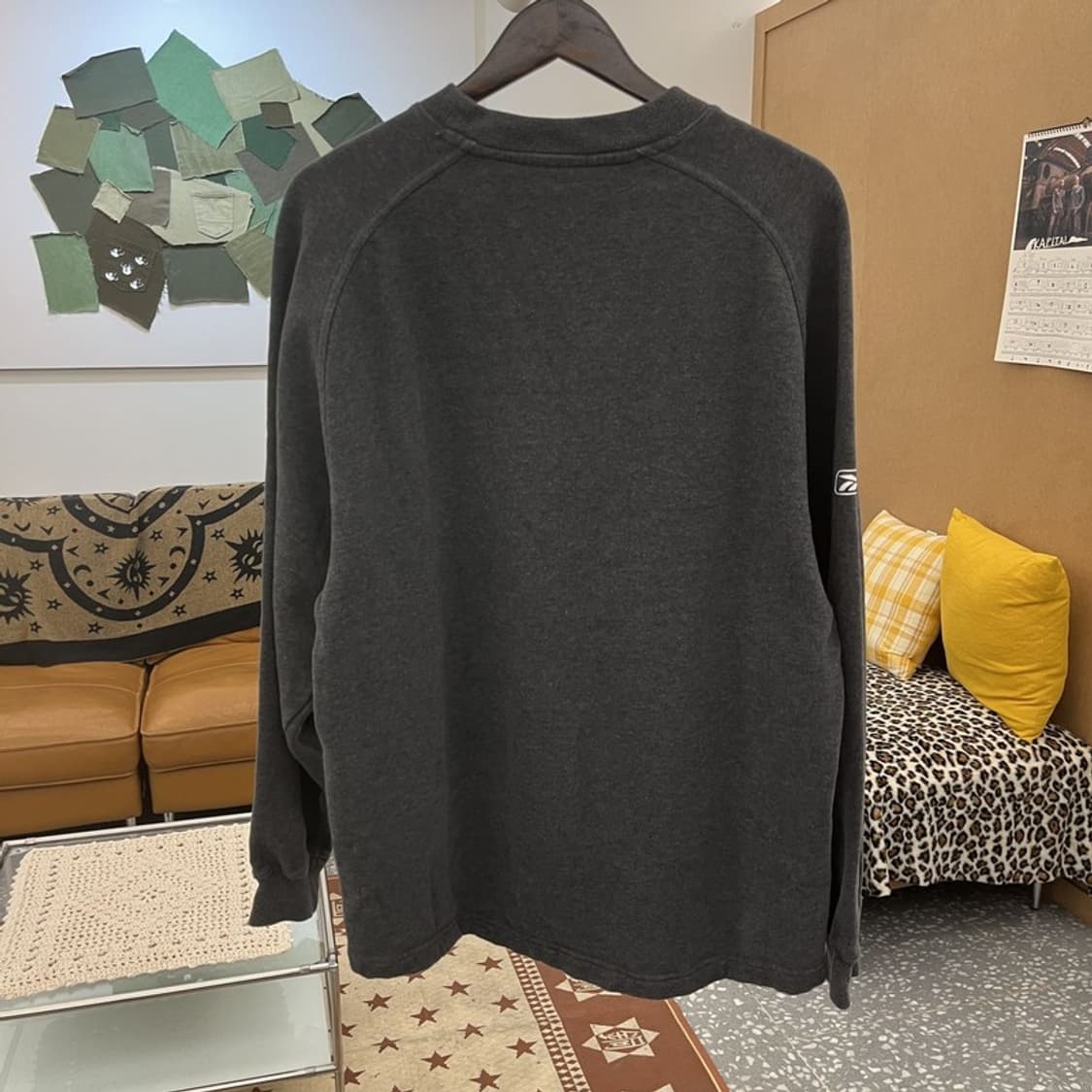 리복 NFL 어센틱 빈티지 레트로 오버핏 맨투맨 M C09957 상품이미지4