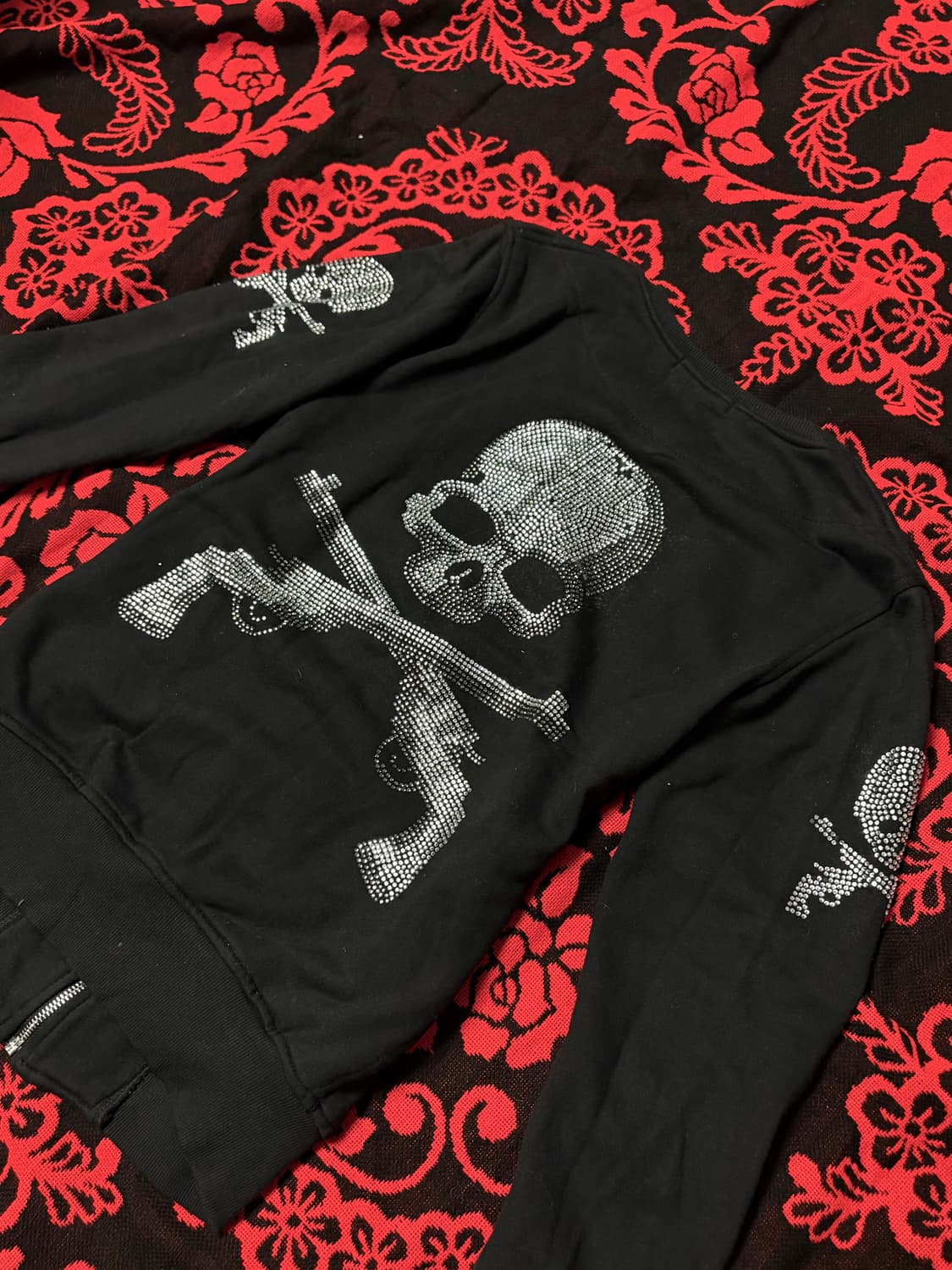 "MasterMind JAPAN" Skull stones zip-up 상품이미지2