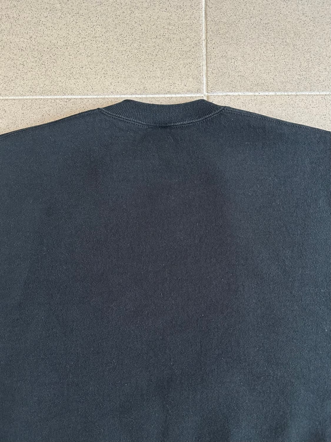 90s 빈티지 러셀 스웻셔츠 블랙 XL USA 상품이미지5