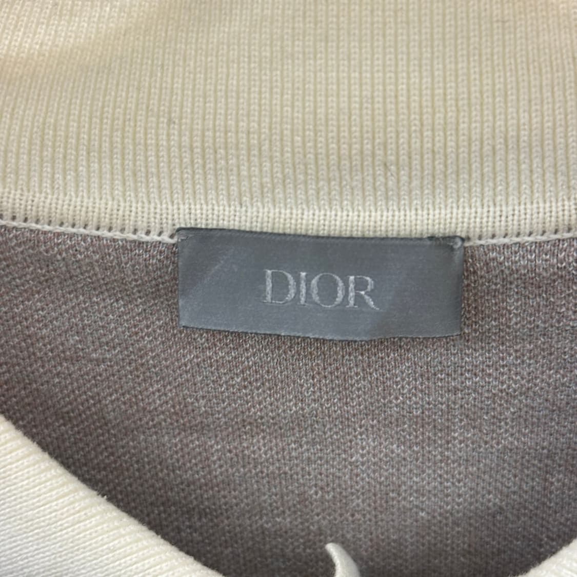 [리오브전포점] 디올 오블리크 자카드 폴로 반팔 셔츠 상품이미지4