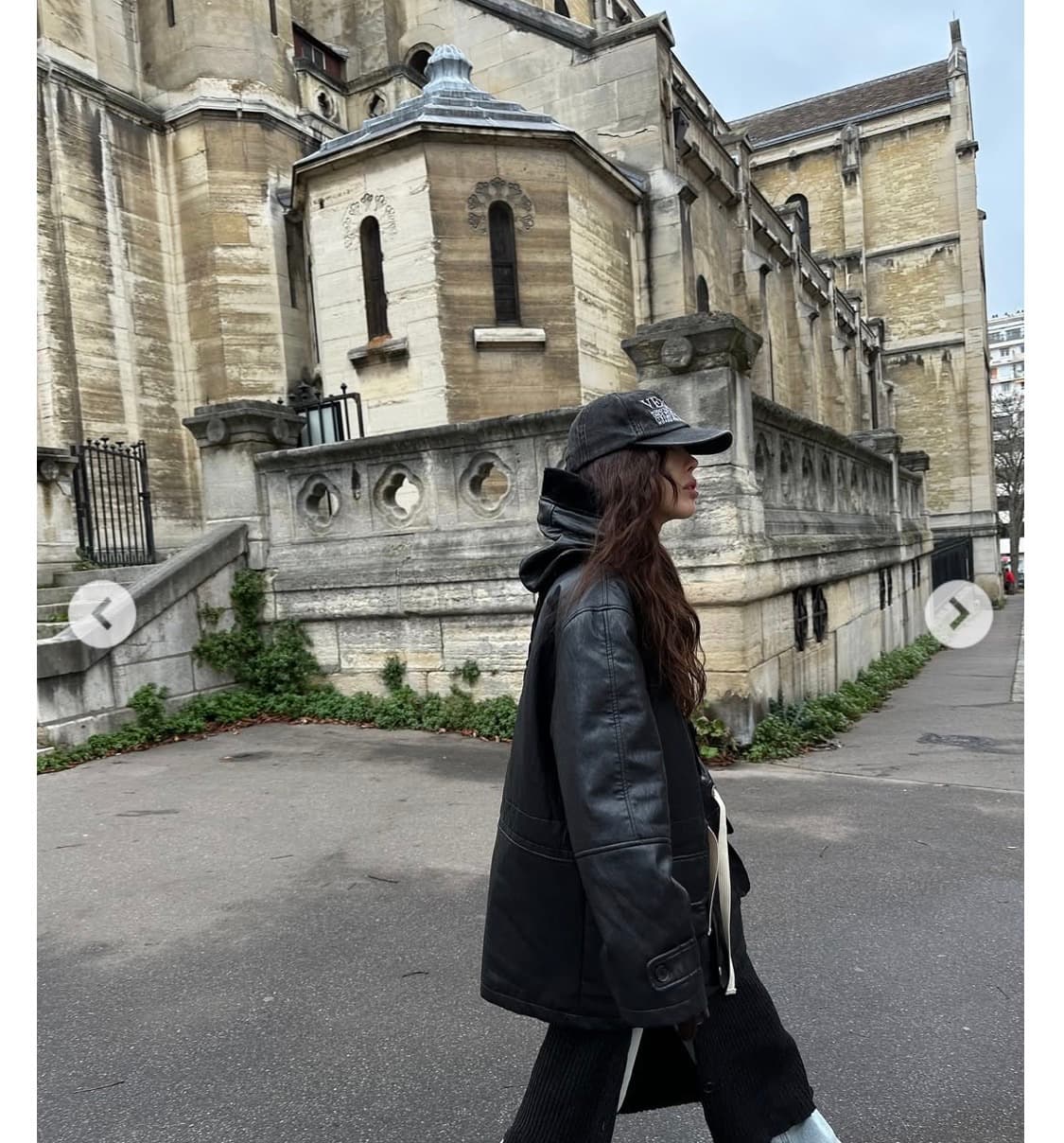 더베를린 레더 후드 자켓 상품이미지8