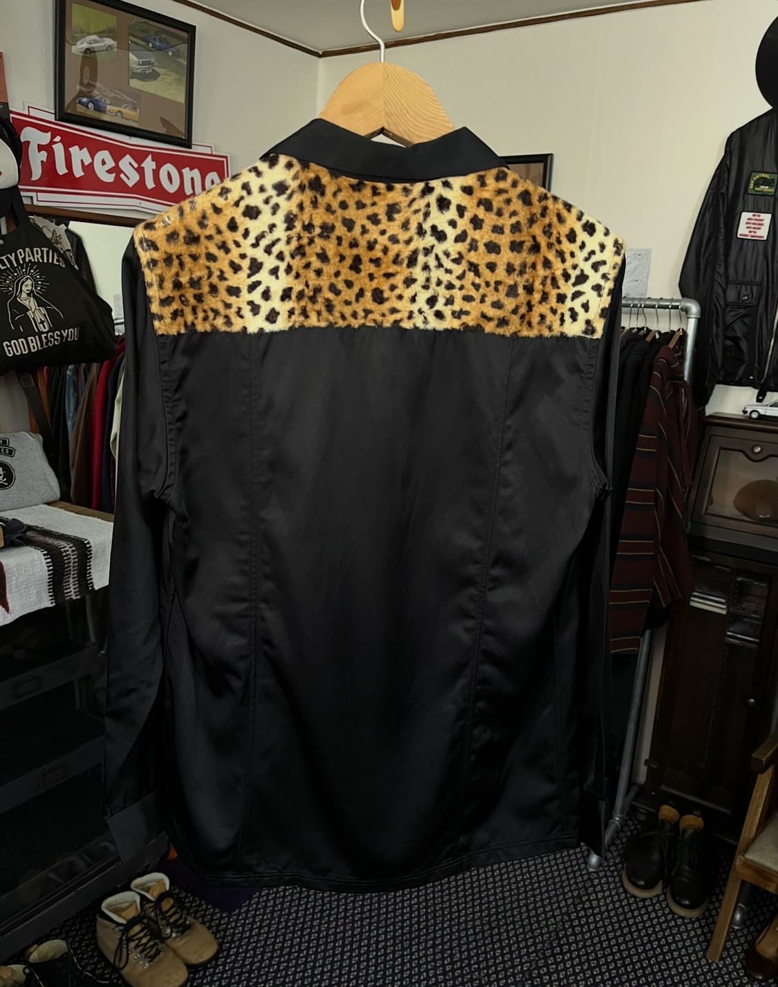 더블탭스 레오파드 셔츠 상품이미지2