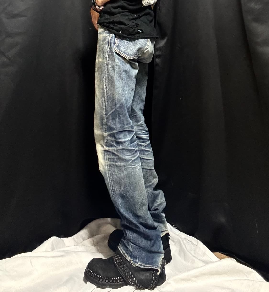 “Unknown” Y2K Washing Detail Pants 상품이미지3