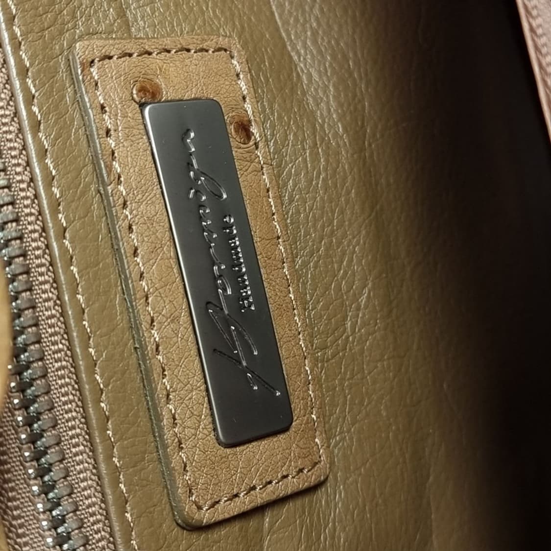 [호미가] 핸드메이드 타조가죽 토트백 타조백 M17455 상품이미지7