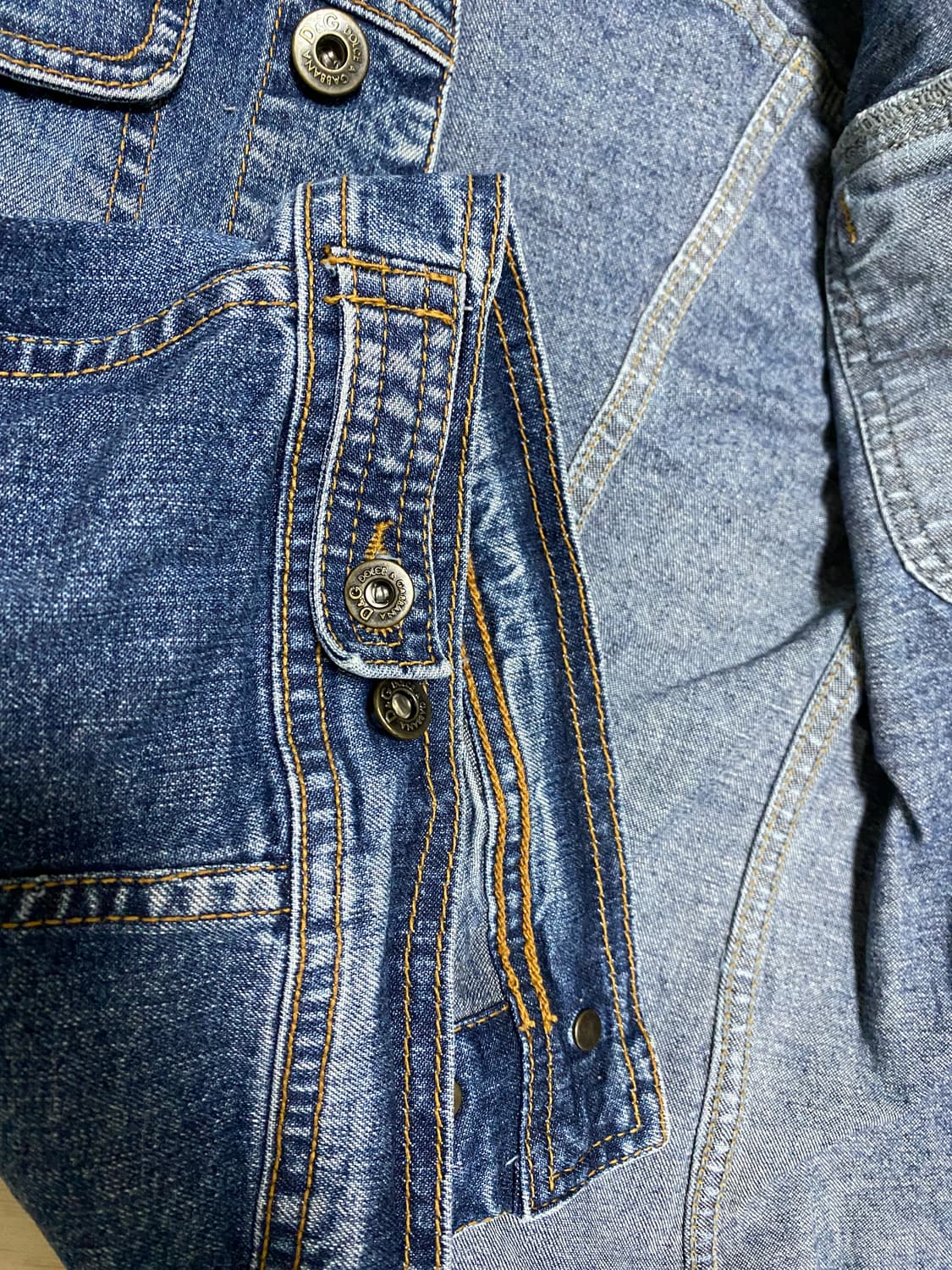 돌체앤가바나 데님 트러커 자켓 상품이미지5