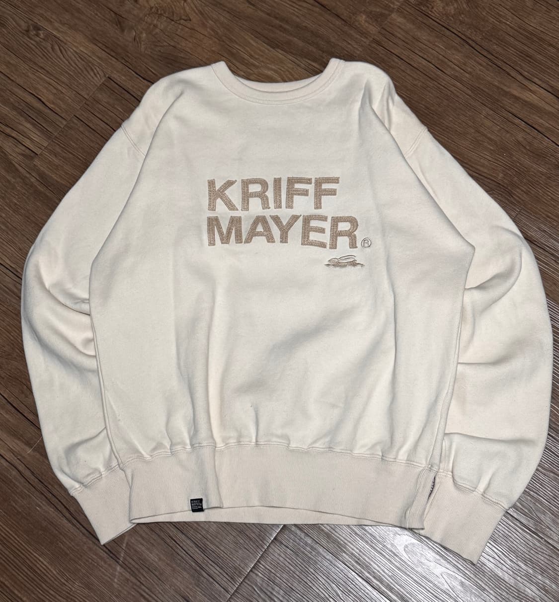 크리프 메이어 캐주얼 기모 맨투맨 상품이미지2