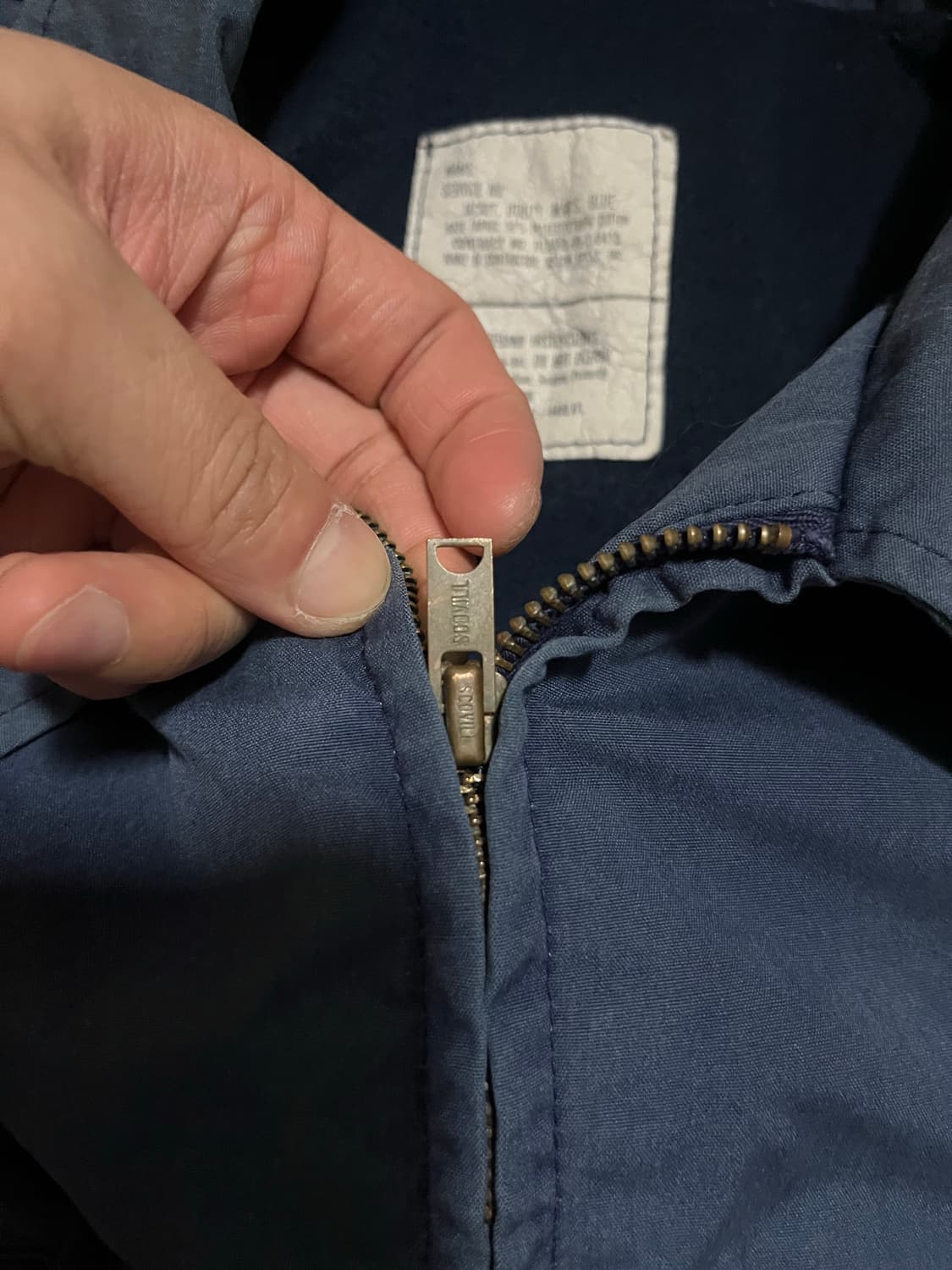 85년 생산 USN 미 해군 유틸리티 자켓 상품이미지4