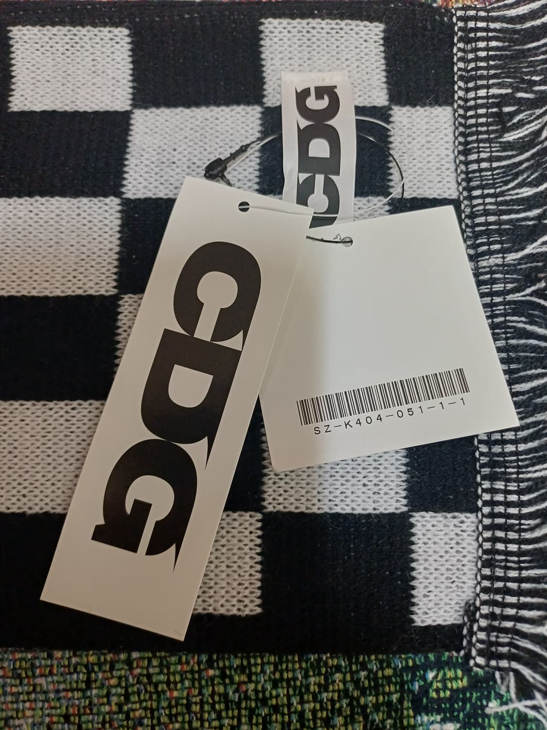 새상품)꼼데가르송 25fw 머플러 상품이미지1