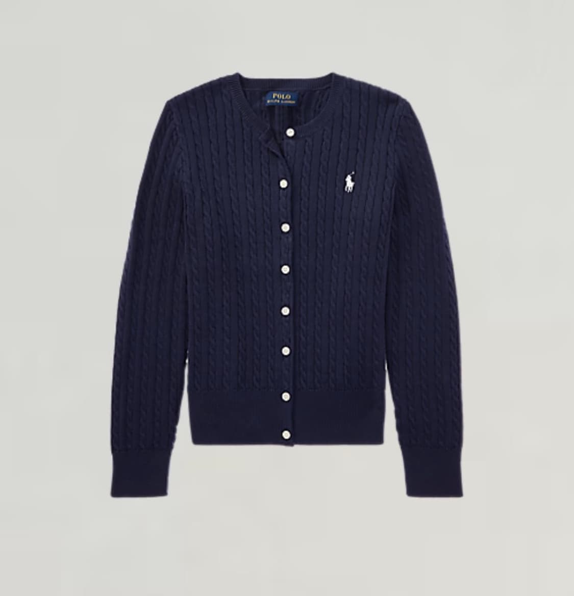 폴로 가디건 걸즈 헌터네이비 L 새상품!!!!! 상품이미지1