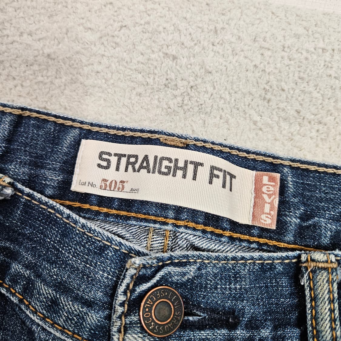 리바이스 505 데님 31 32 상품이미지4