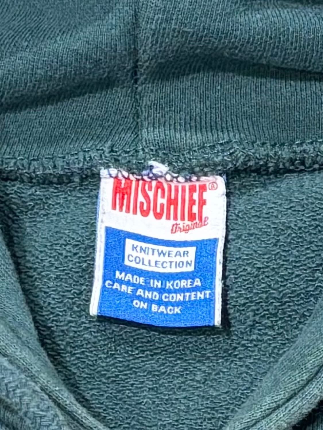 미스치프 그린 후드 상품이미지8