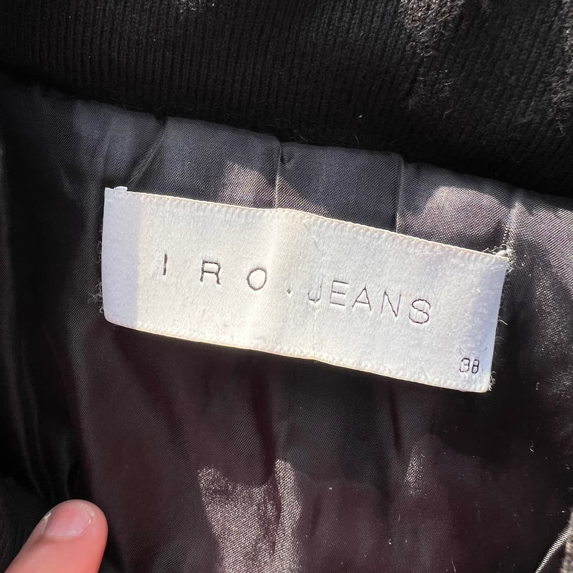 Iro 데미지 후디드 MA-1 플라이트 자켓 상품이미지7