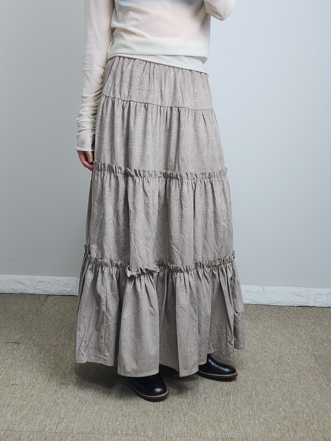 캉캉 롱 스커트 상품이미지5