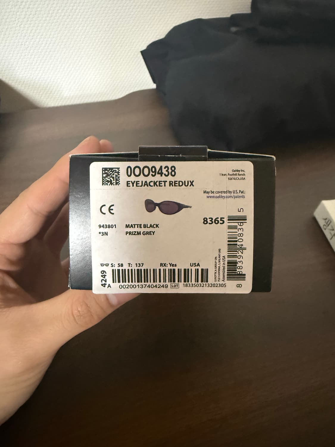 오클리 아이자켓 리덕스 블랙 상품이미지2