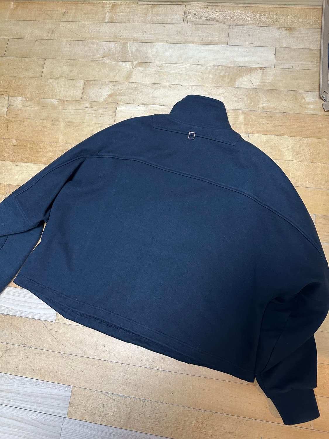 우영미 하프집업 맨투맨 48사이즈 상품이미지2