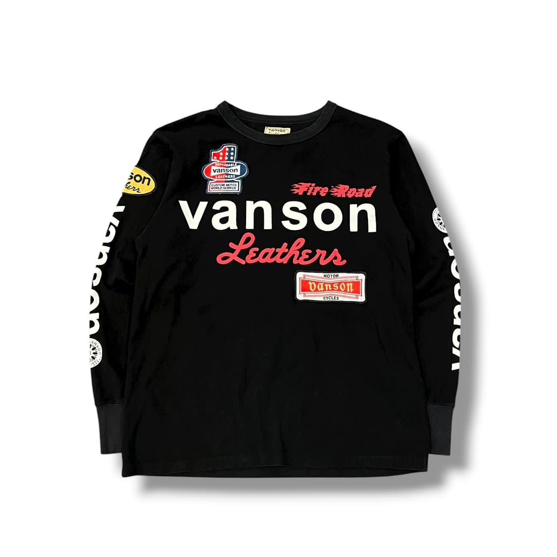  벤슨레더 패치 롱슬리브 y14053 상품이미지2