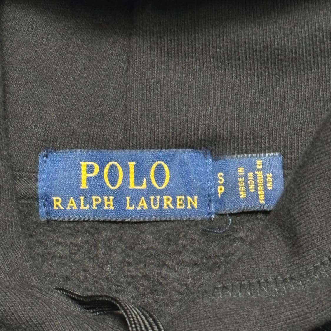 Polo Ralph Lauren 블랙 기모 후드티 상품이미지3