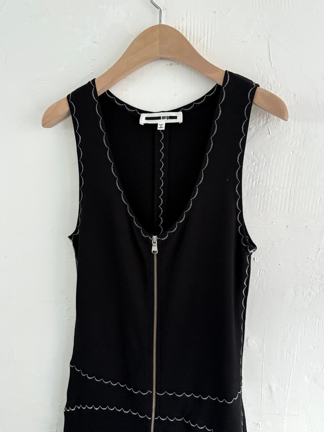 Alexander McQueen 알렉산더 맥퀸 스티치 슬리브리스 바디콘  상품이미지5