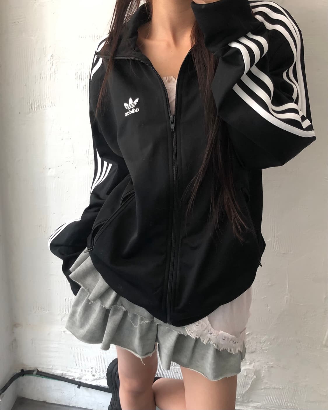Adidas 아디다스 신형 파이어버드 블랙컬러 트랙탑   상품이미지6