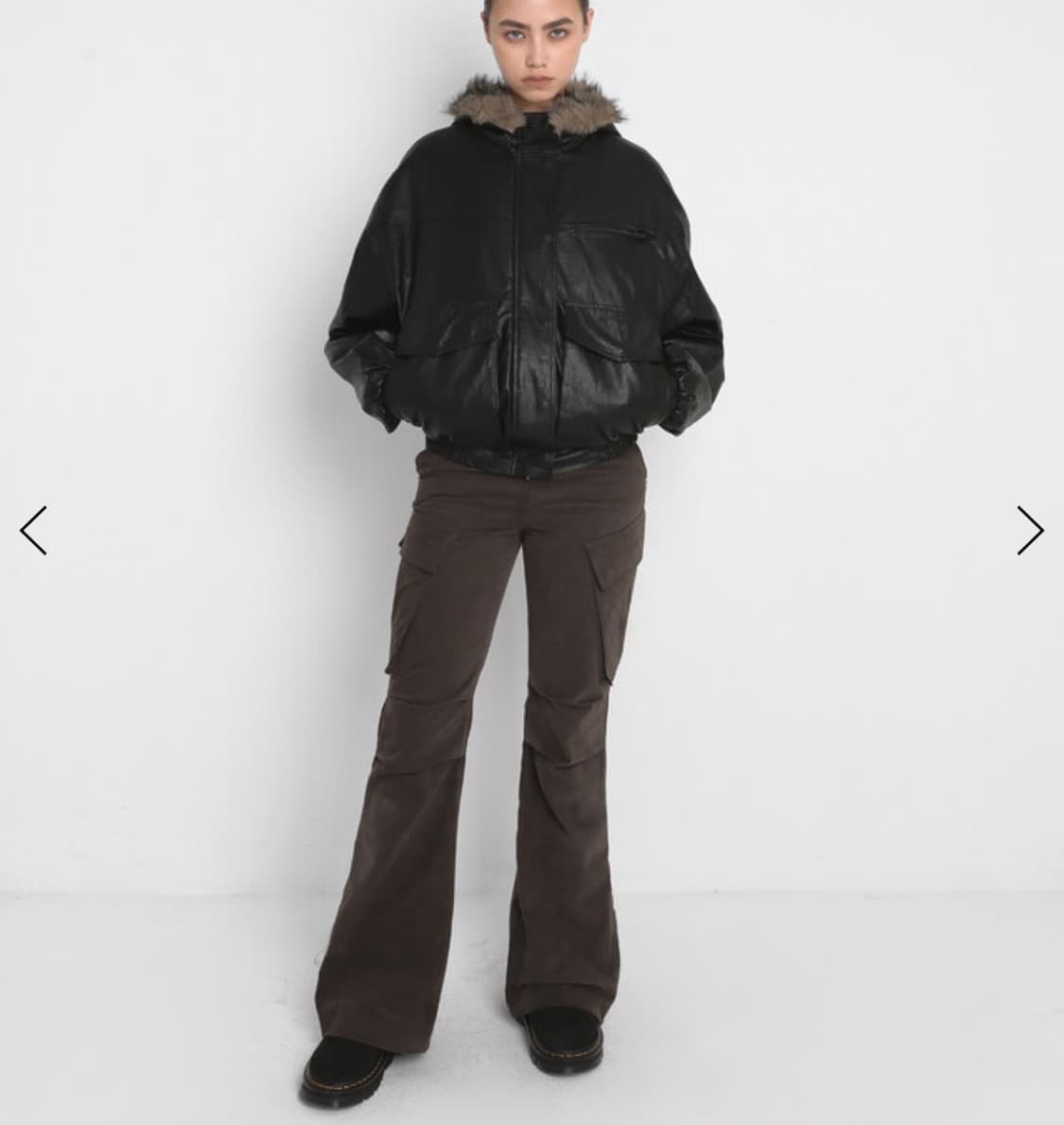 샌드릭 리버시블 퍼자켓 새상품 상품이미지2