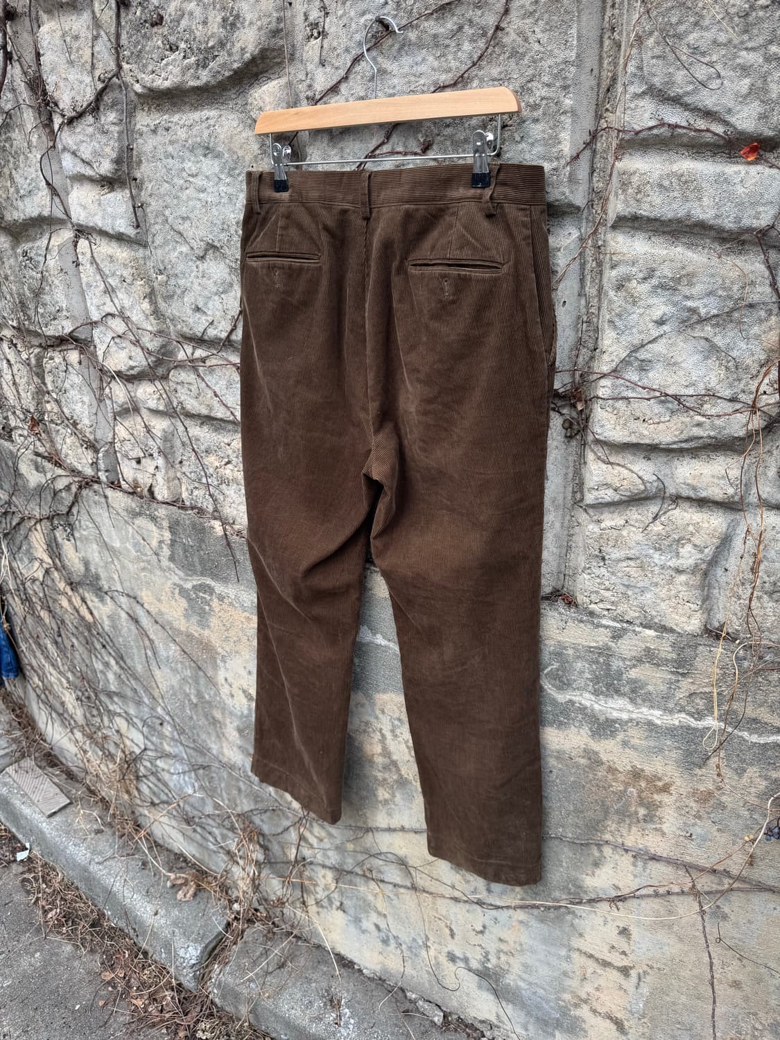 폴로 랄프로렌 빈티지 코듀로이 치노 팬츠 브라운 32 상품이미지4