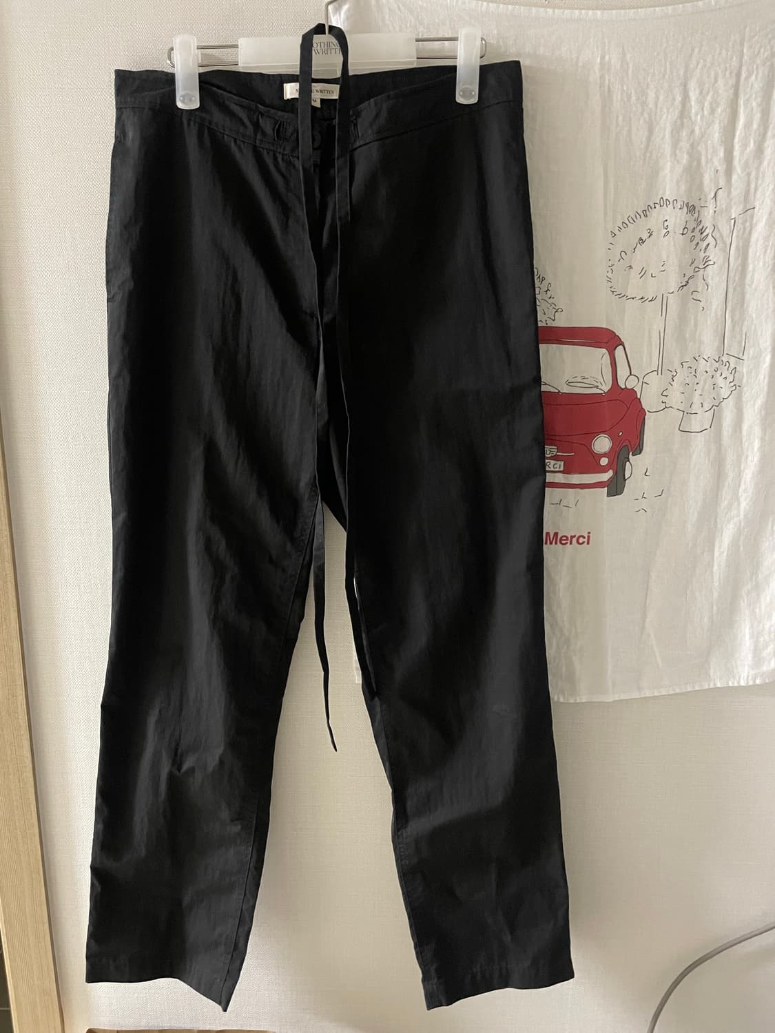 낫띵리튼 스트링 치노 트라우저(블랙M) 상품이미지3