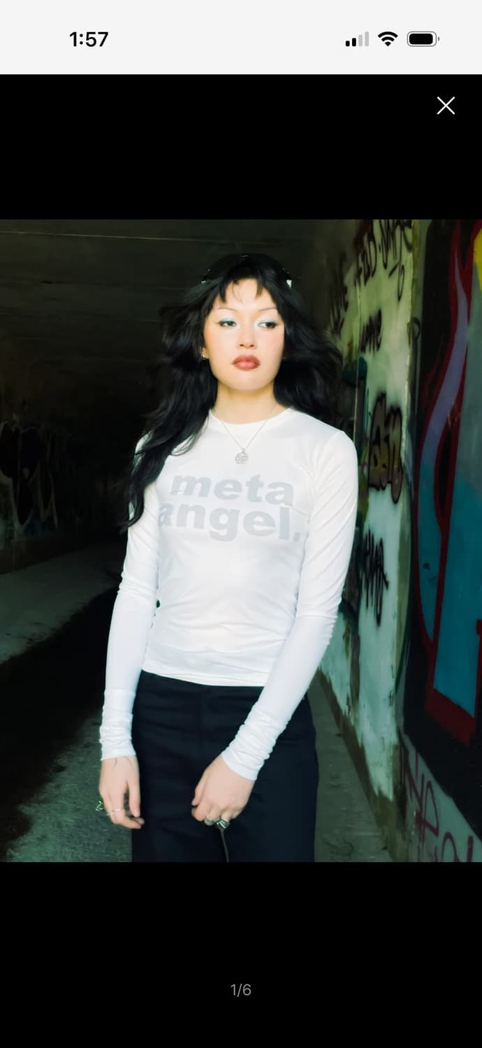 Meta angel 롱슬리브 상품이미지1