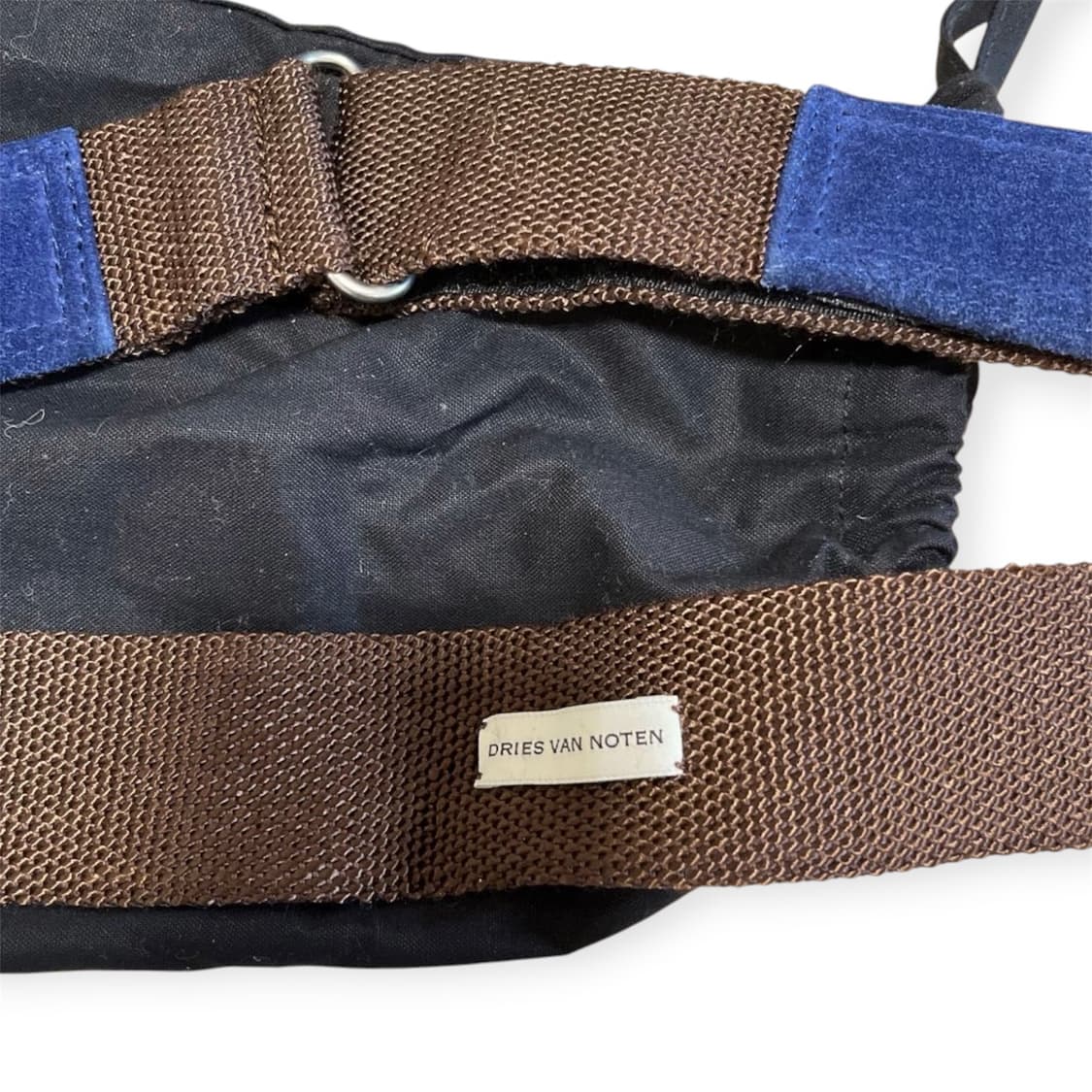 드리스반노튼 블루브라운 위빙 벨트 상품이미지2