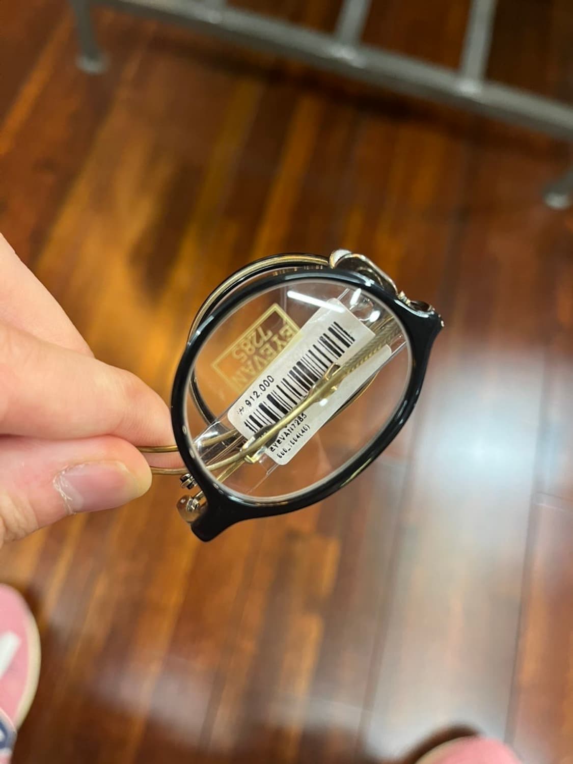 아이반7285 경칩안경 골드블랙 상품이미지7