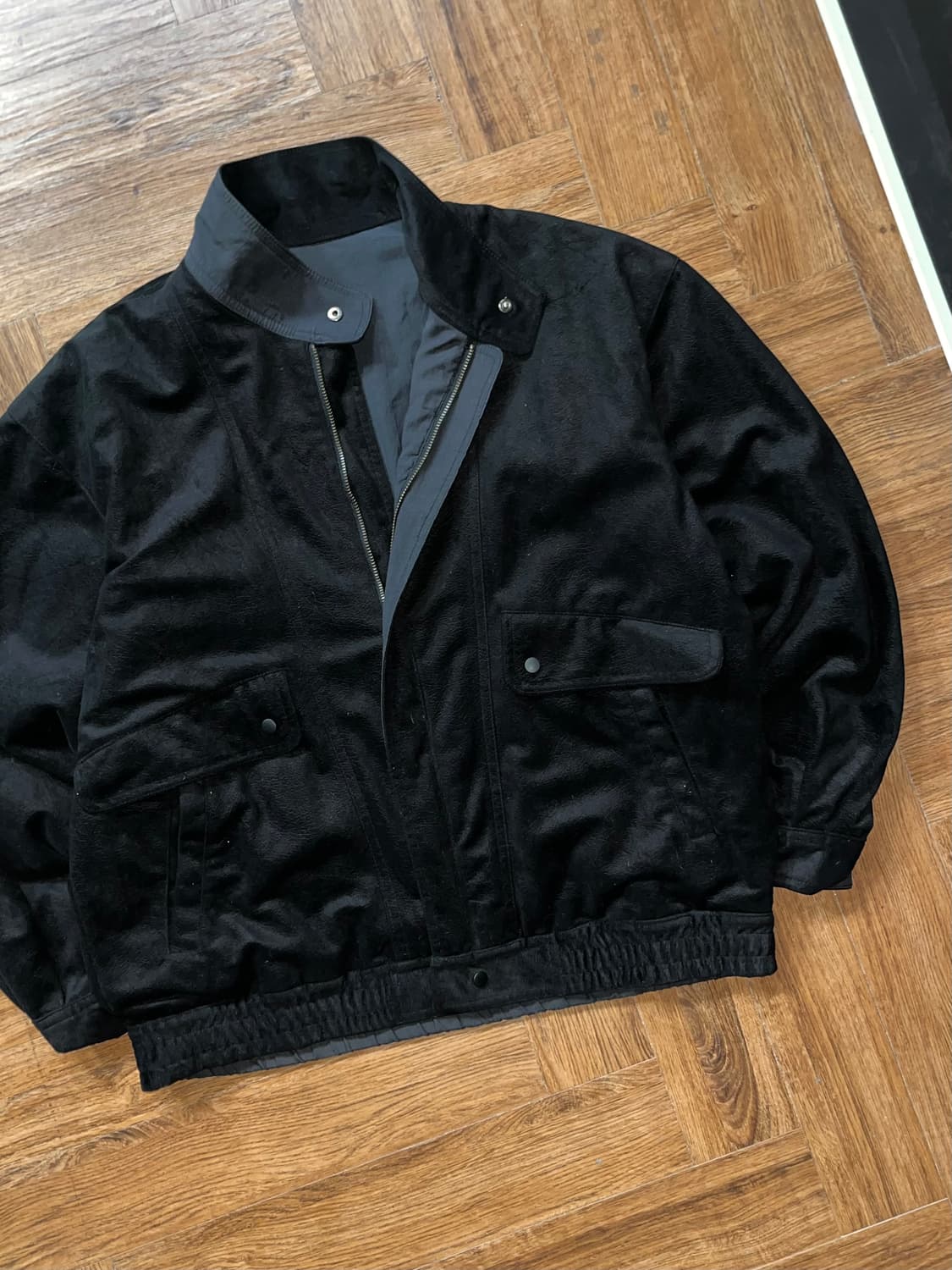 빈티지 리버시블 봄버자켓 상품이미지4