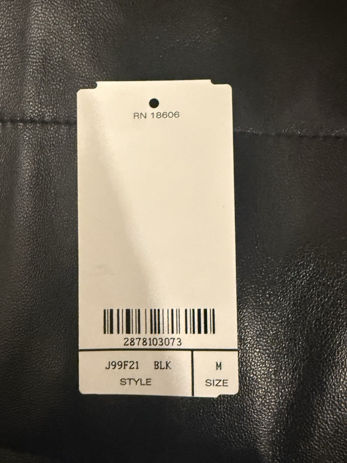 슈프림 x 쇼트 가죽 패딩 자켓 블랙 상품이미지6