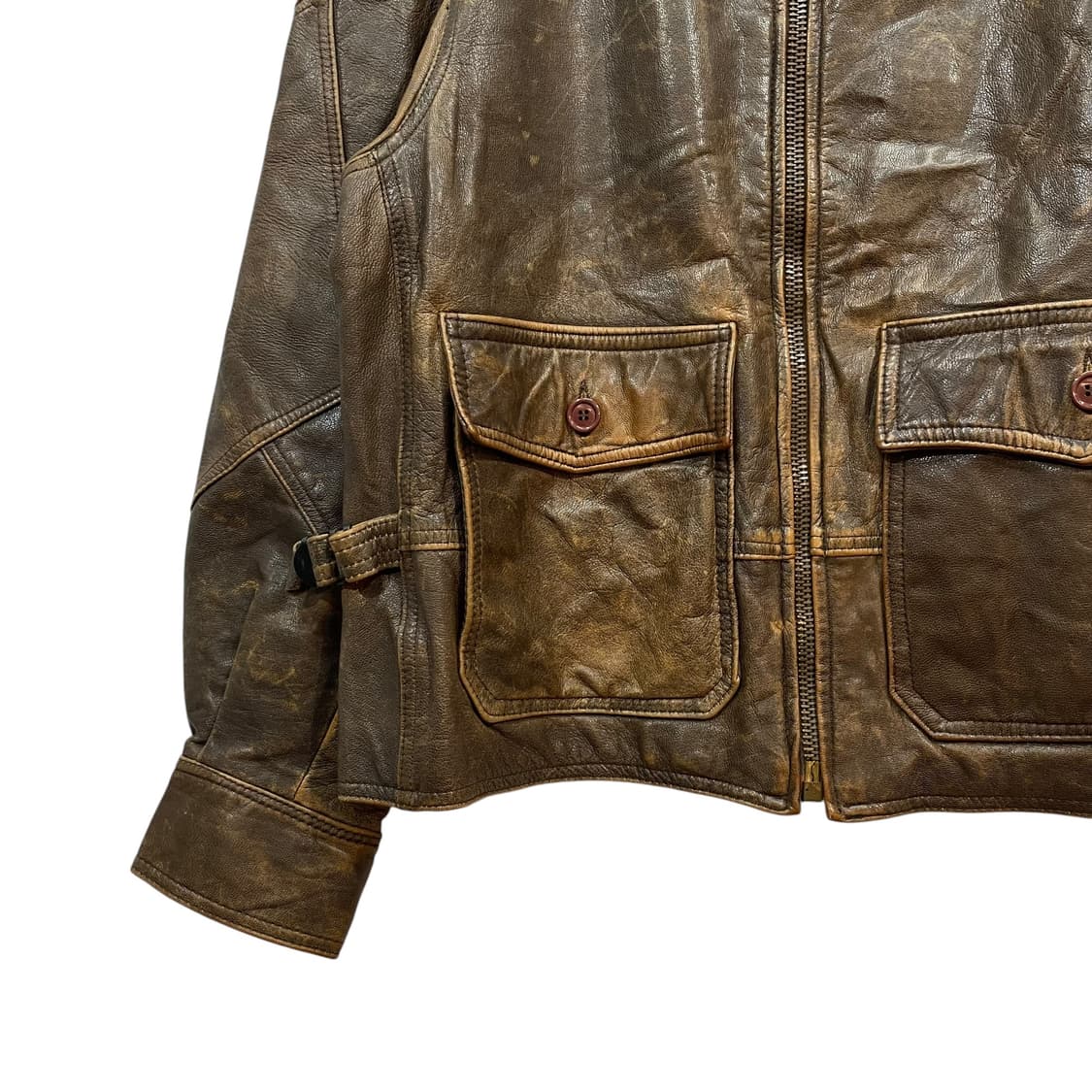 Avirex G-8 Vintage Leather Jacket 상품이미지3
