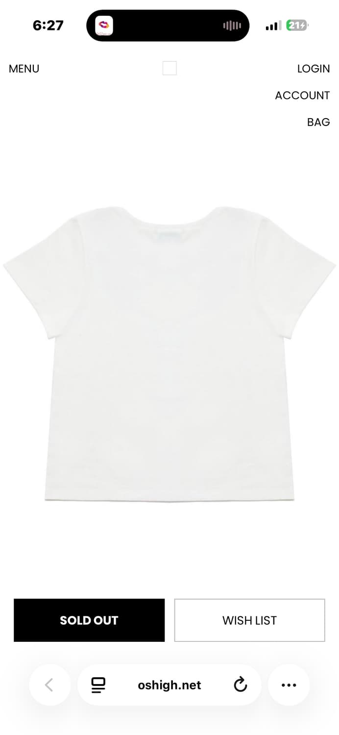 오스하이 헤드셋 반팔티 상품이미지3