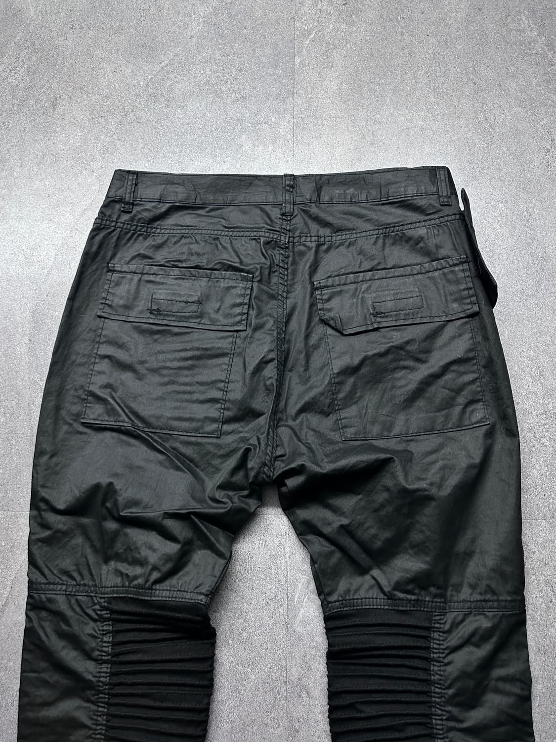 Glamour 비대칭 판넬 립 팬츠 상품이미지7