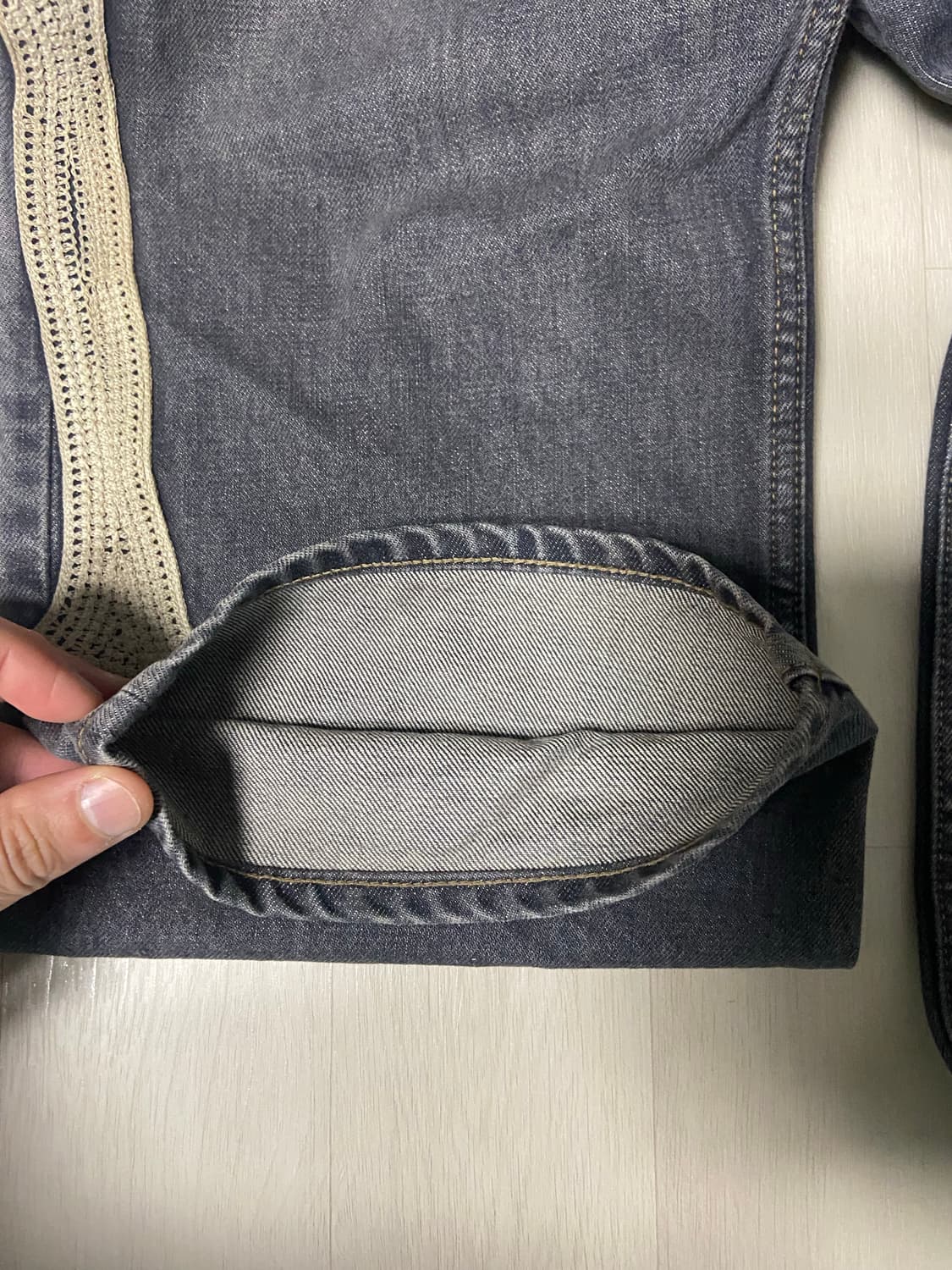 [38] 캐피탈 본 데님 흑청, 멕시칸 턱시도 흑청 상품이미지9