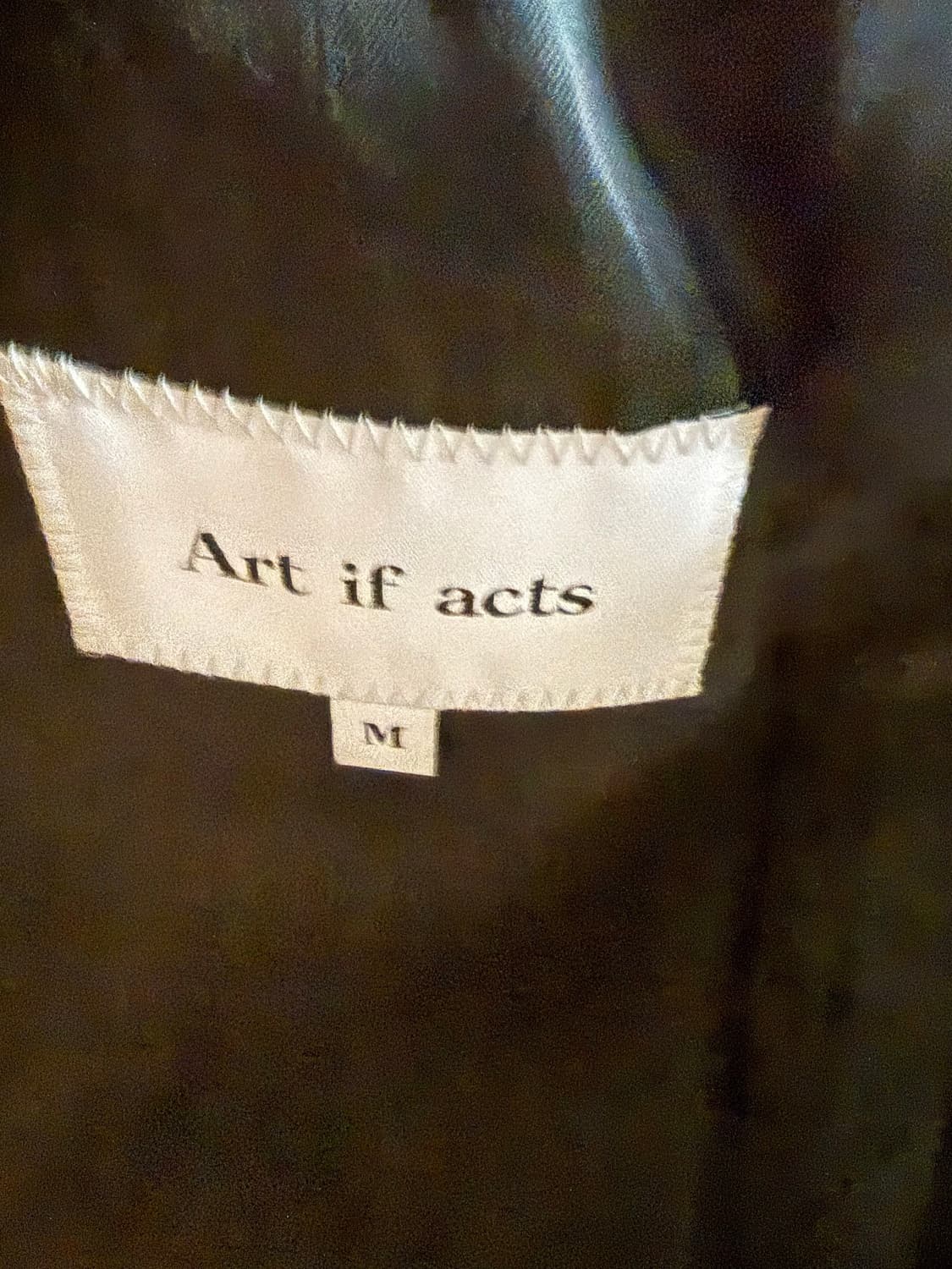 아티팩츠,아트이프액츠 (Art if acts) 발마칸 코트 블랙 M 상품이미지2